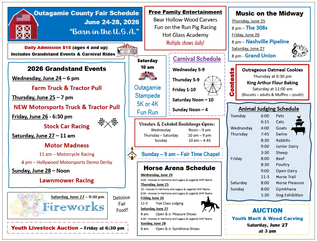 2026 Event Schedule