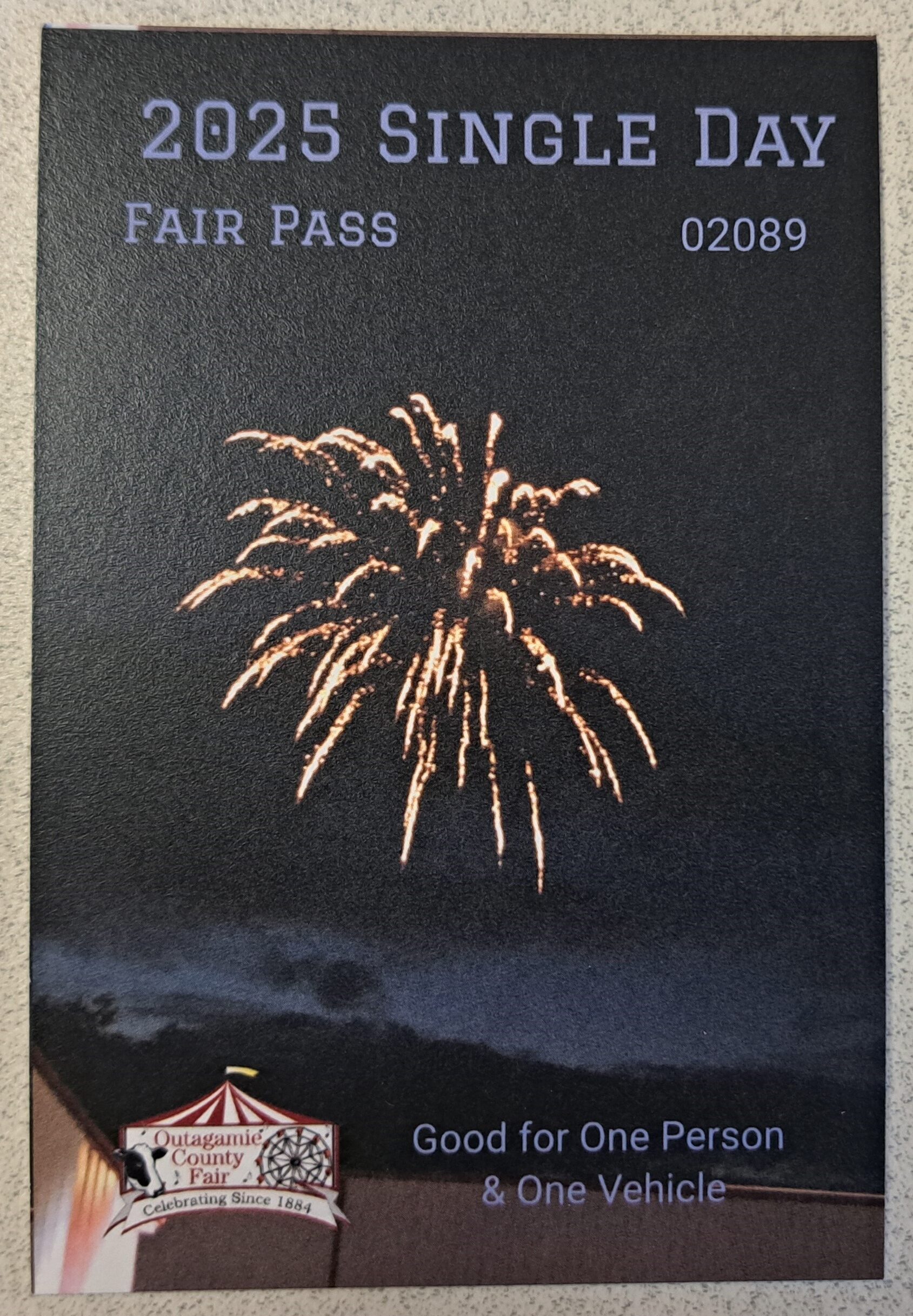 Single Day Daily Admission Pass